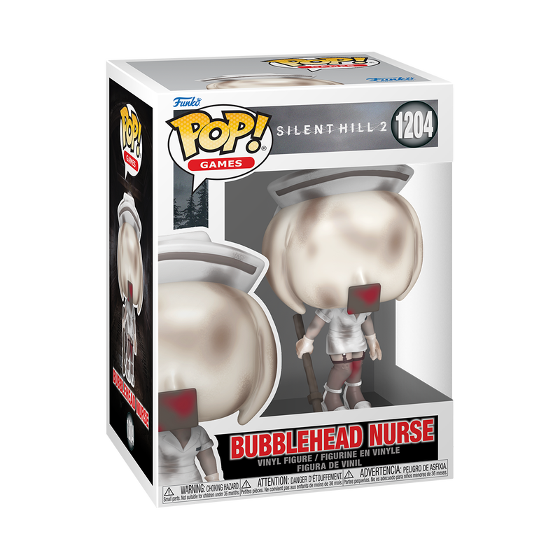 Silent Hill Pop!  Bubblehead Nurse #1204 Silent Hill 2 Funko