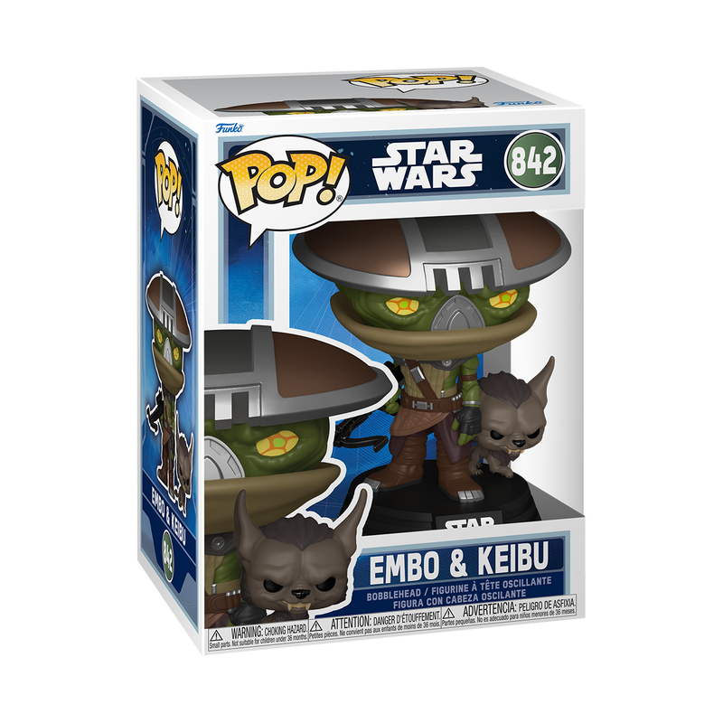 Star Wars Pop! Buddy Mandalorian & Grogu Embo & Keibu #842