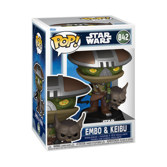Star Wars Pop! Buddy Mandalorian & Grogu Embo & Keibu #842