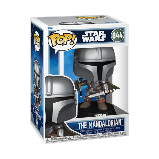 Star Wars Pop!  The Mandalorian & Grogu : Mandalorian (Dual Wield) #844