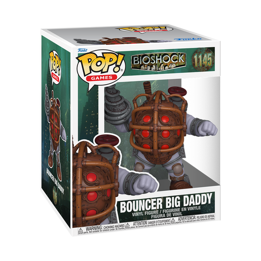 Funko Pop : Video Games : Bioshock Super Bouncer Big Daddy #1145