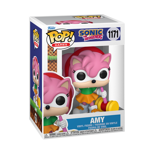 Sonic The Hedgehog Pop! Amy Rose with Piko Hammer #1171