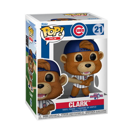Funko MLB Pop! Clark the Cub #21 Chicago Cubs
