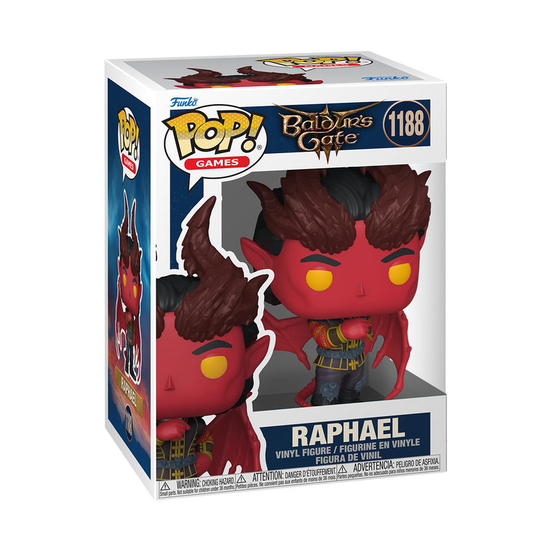 Funko Pop : Video Games : Baldur's Gate  Raphael (Cambion Devil) #1188