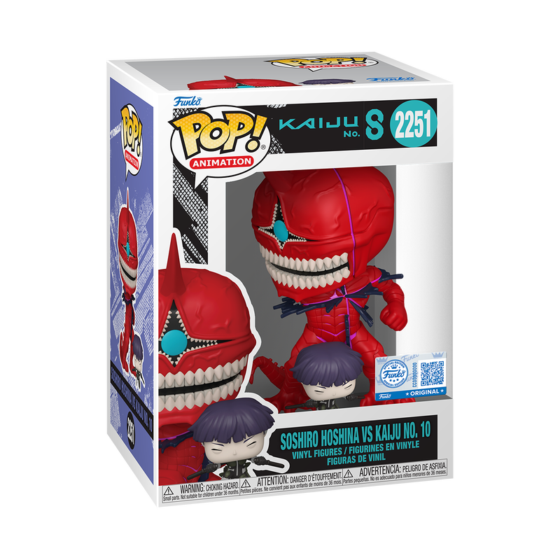 Kaiju No. 8 Pop! Soshiro Hoshina vs jaiju no. 10 #2251 Exclusive