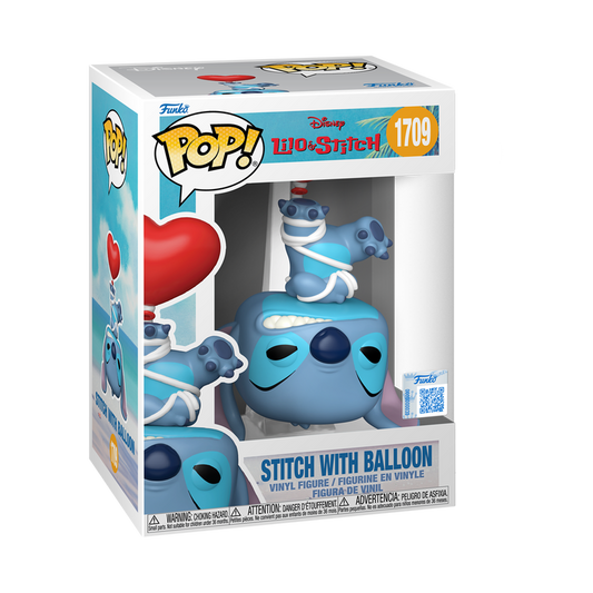Funko Pop : Disney Pop! Stitch with Balloon #1709  Funko Exclusive