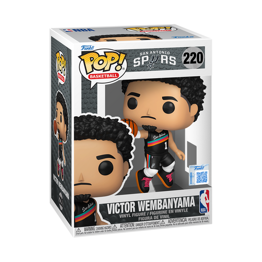 NBA Pop! NBA Pop! Victor Wembanyama (City Edition Uniform) #220 San Antonio Spurs