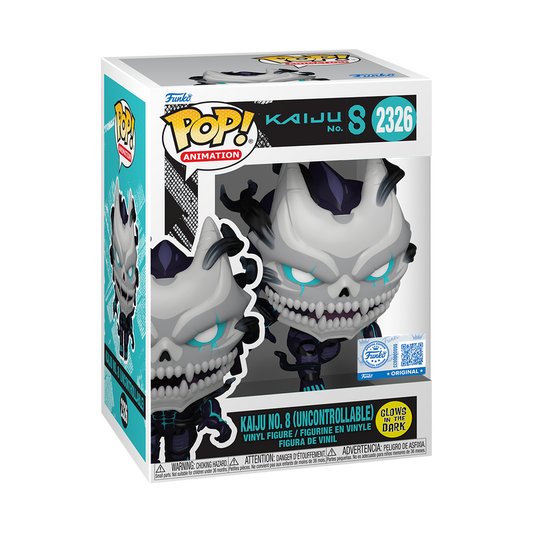 Kaiju No. 8 Pop! Kaiju #8 uncontrollable #2326 Entertainment Earth Exclusive GID