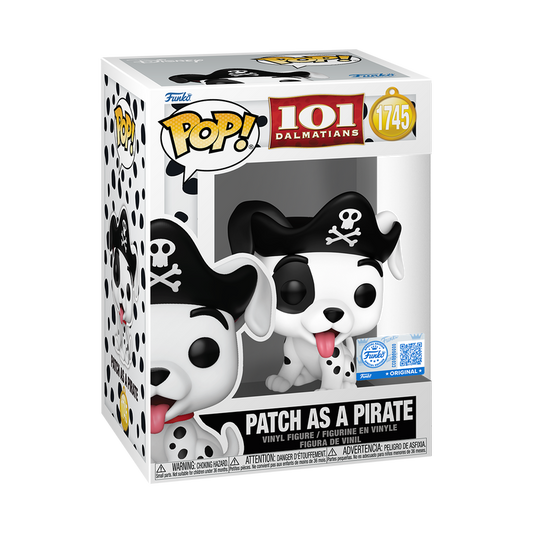 Disney Pop! Patch as a Pirate #1745 101 Dalmatians Exclusive
