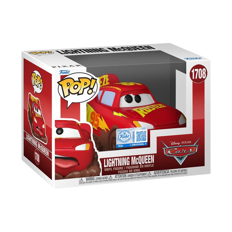 Disney  Pixar Pop! Lightning Mcqueen #1708 Exclusive