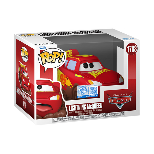 Disney  Pixar Pop! Lightning Mcqueen #1708 Exclusive