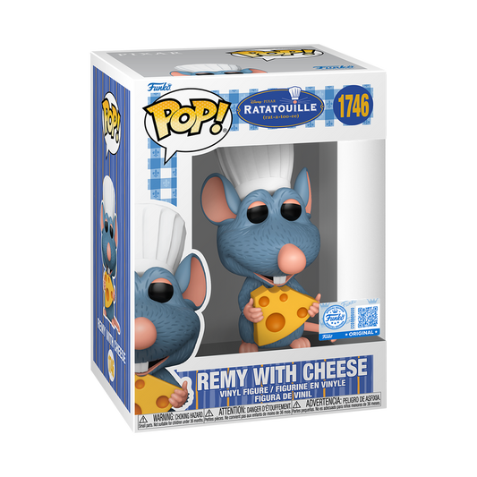 Disney Pixar Pop! Remy with Cheese  #1746 Exclusive