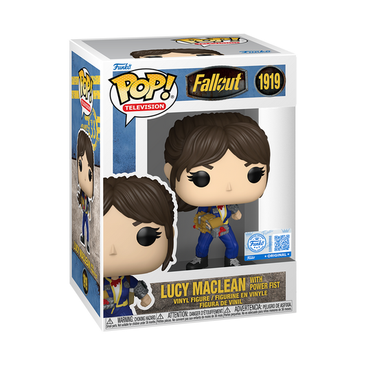 FUNKO POP! Fallout : Lucy Maclean with power Fist #1919 Exclusive