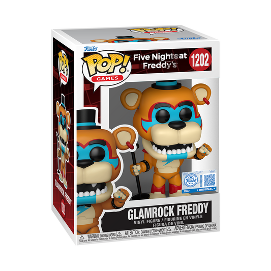 Five nights of Freddy's Pop! Glamrock Freddy #1202 Exclusive
