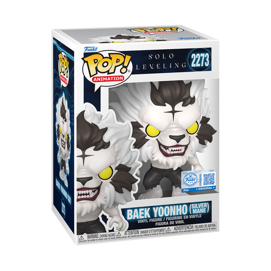 Solo Leveling Pop! Baek Yoonho Silver Mane #2273