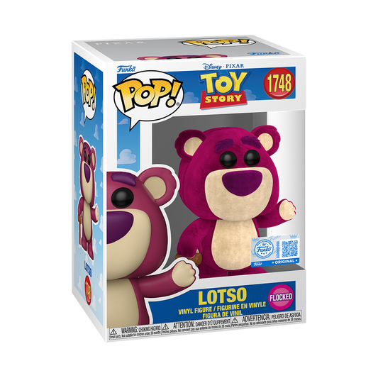 Disney  Pixar Pop! Lotso (Flocked) #1748 Exclusive