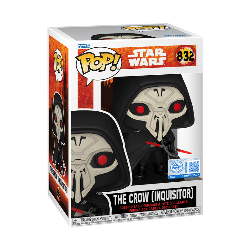 Funko Pop : Star Wars Pop! The Crow (Inquisitor) #832  Funko Special Exclusive