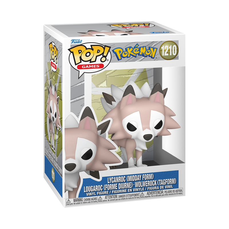 Pokémon Pop! Lycanroc (Midday Form) #1210