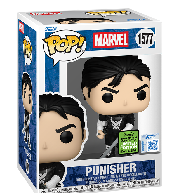 Funko Pop! Marvel -  Punisher with Sword Emerald City Shared Exclusive #1577 Preorder