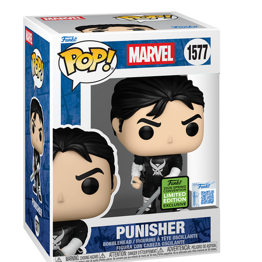 Funko Pop! Marvel -  Punisher with Sword Emerald City Shared Exclusive #1577 Preorder