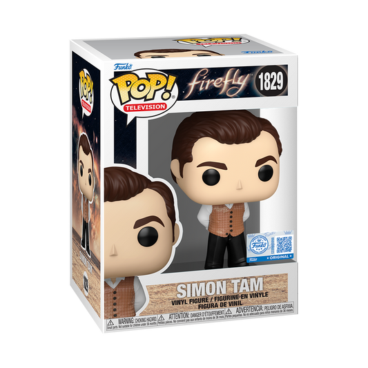 Tv Pop! Firefly -  Simon Tam #1829  Funko Store Exclusive