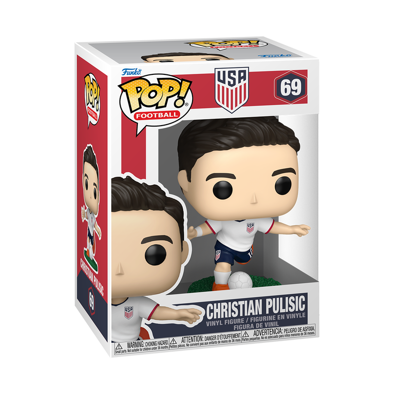 Funko Soccer MLS Pop   Usa !  Christian Pulisic #69
