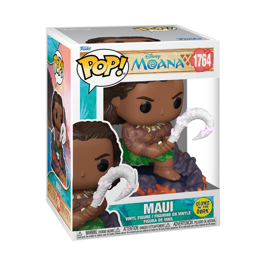 Disney Pop: Moana  : Deluxe  Maui (Glow) #1764