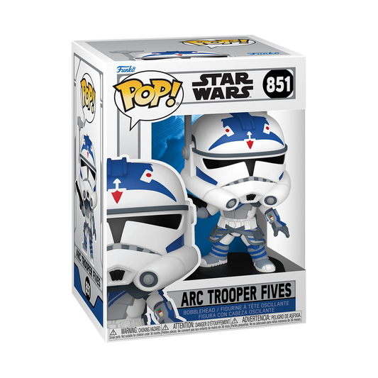 Star Wars Pop!  Arc Troope Fives #851
