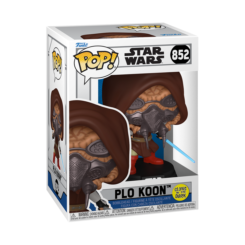 Star Wars Pop!  Plo Koon #852 GID