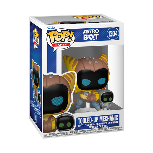 Astro Bot Pop! & Buddy Tooled-Up Mechanic #1304