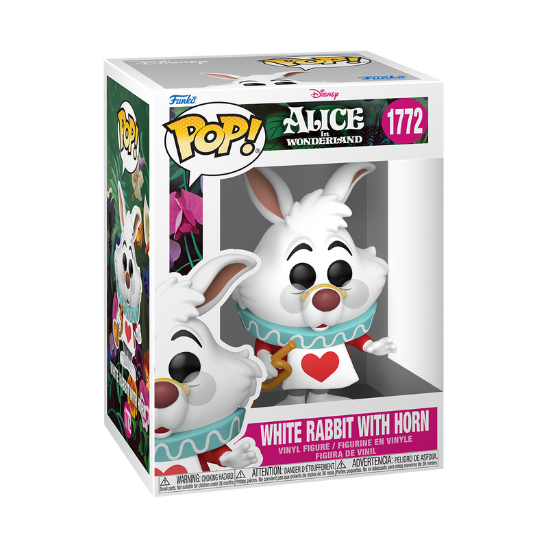 Disney Pop! ALice in Wonderland : White Rabbit with Horn #1772