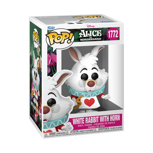 Disney Pop! ALice in Wonderland : White Rabbit with Horn #1772