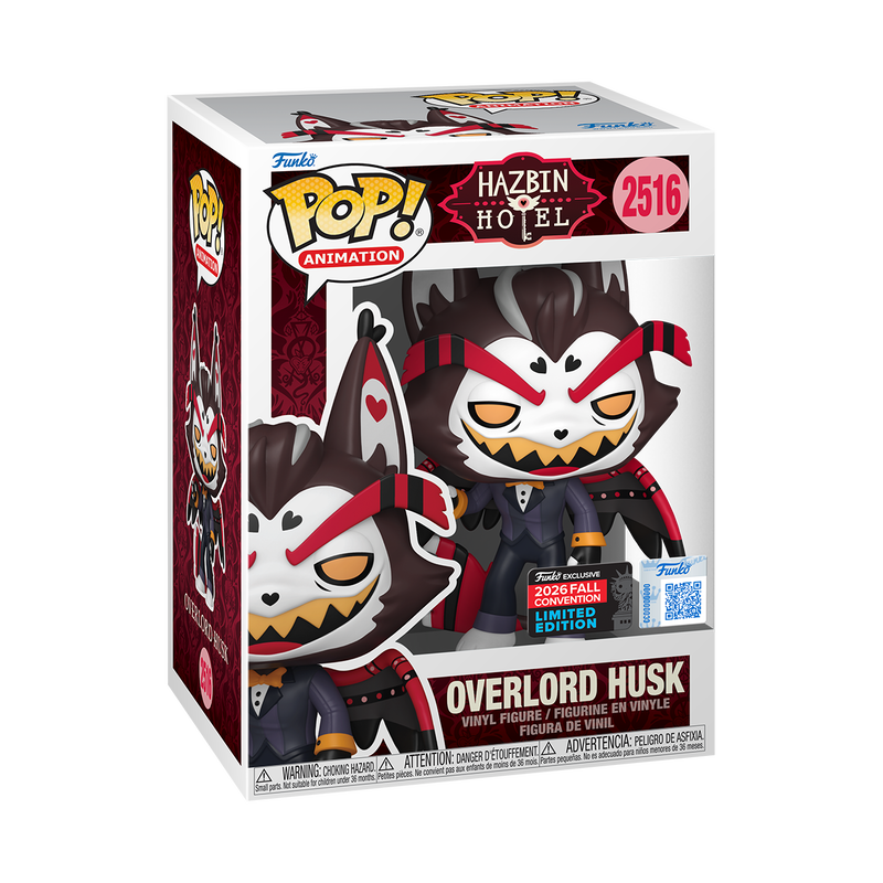 Hazbin Hotel Pop! Overlord Husk #2516 2026 Fall Convention Exclusive
