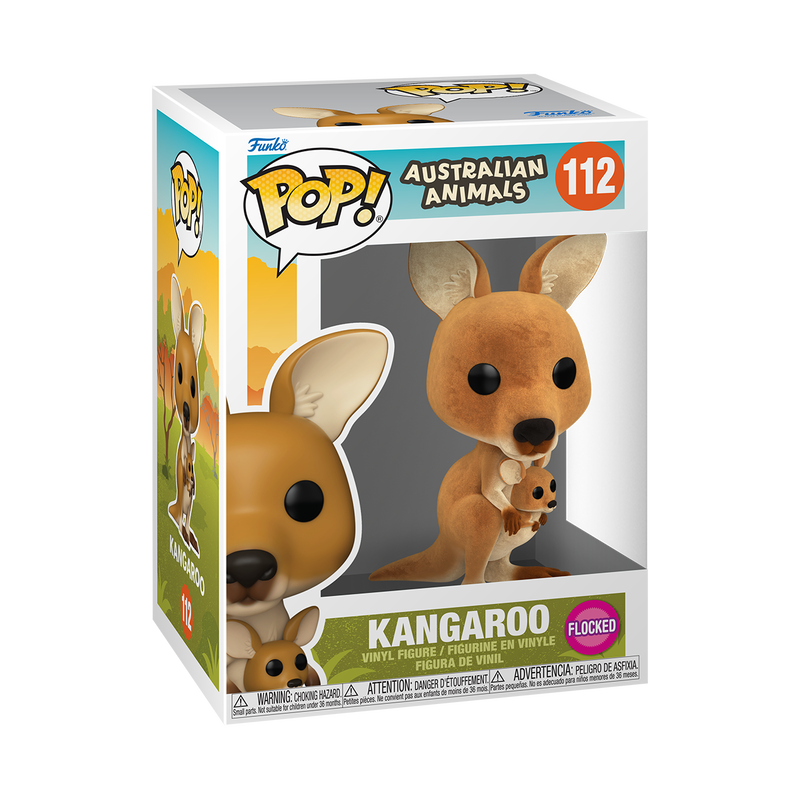 Funko Pop : Australian Animals  Kangaroo #112 Flocked