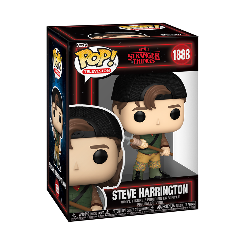 Stranger Things Season 5 Funko Pop! Steve Harrington with Spear #1888