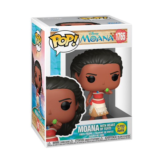 Disney Pop: Moana  : Moana with Heart of Te Fiti (Glow) #1767 GID