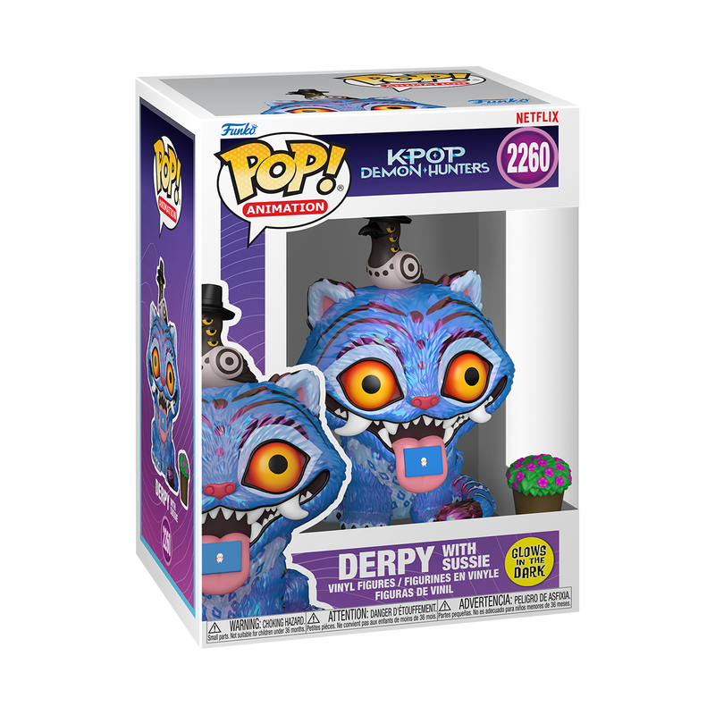 Funko KPOP Pop! Rocks: KPop Demon Hunters Pop! Derpy with Sussie GID #2260