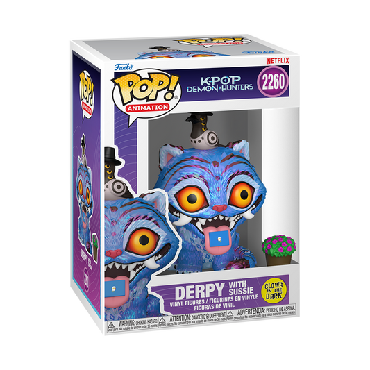 Funko KPOP Pop! Rocks: KPop Demon Hunters Pop! Derpy with Sussie GID #2260