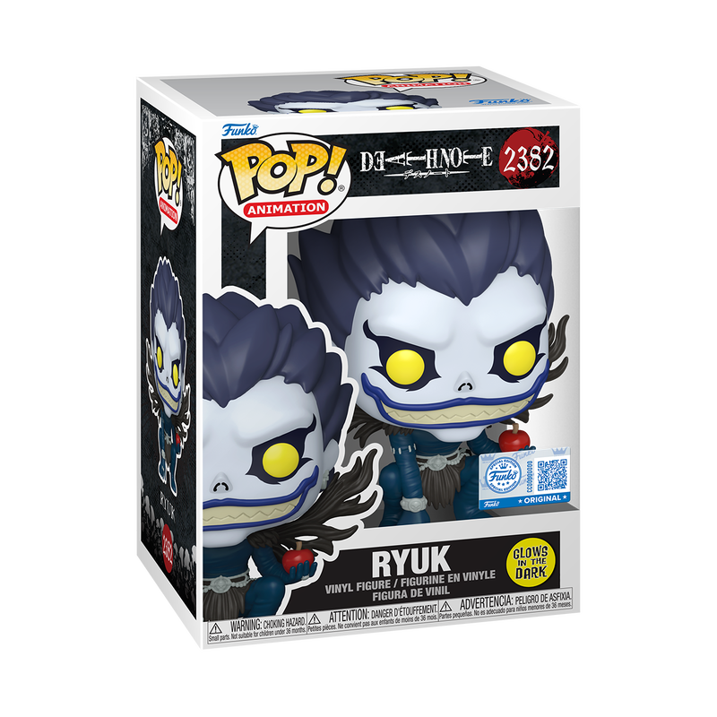 Death Note Pop! Ryuk (Glow) #2382  Exclusive GID