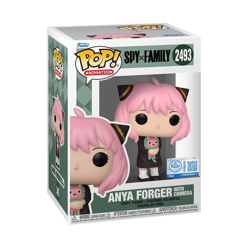 Anime Funko Pop! Spy x Family : Anya Forger with Chimera #2493