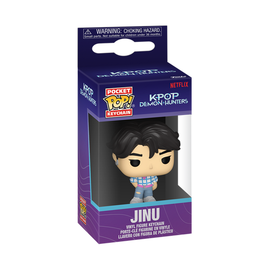 KPop Demon Hunters Pop! Keychain Jinu