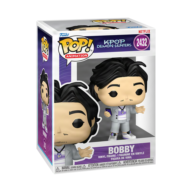 Funko KPOP Demon Hunters Pop! Rocks : Bobby #2432