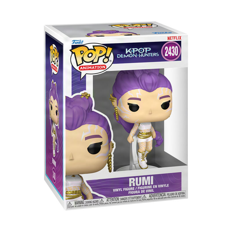 Funko KPOP Demon Hunters Pop! Rocks : Rumi  #2430 (What It Sounds Like)