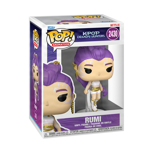 Funko KPOP Demon Hunters Pop! Rocks : Rumi  #2430 (What It Sounds Like)