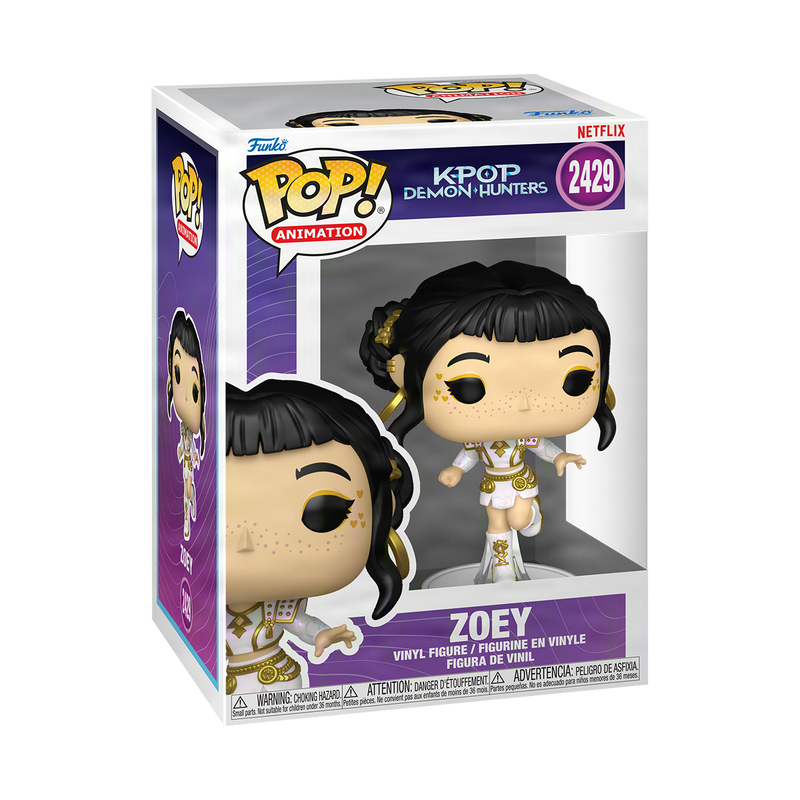 Funko KPOP Demon Hunters Pop! Rocks : Zoey  #2429 (What It Sounds Like)