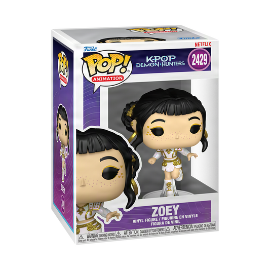 Funko KPOP Demon Hunters Pop! Rocks : Zoey  #2429 (What It Sounds Like)
