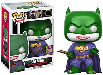 Dc Funko Pop :  Suicide Squad : Batman #188 2017 Summer Exclusive Joker
