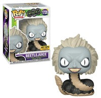 Beetlejuice Pop! Beetlejuice as snake #1728 Hot Topic Exclusive