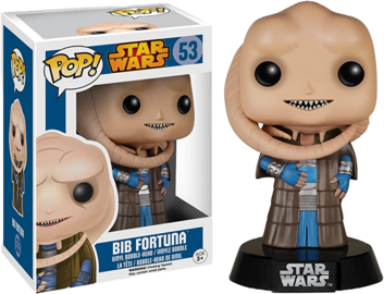 Star Wars Pop! Star Wars Pop! Bib Fortuna #53 Blue box