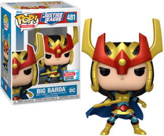 Dc Funko Pop :  Justice League : Big Barda #481 2023 fall Exclusive